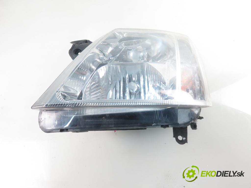 OPEL MERIVA A nadwozie wielkoprzestrzenne (MPV) (X03) HB 2006 77,00 1.6 16V 105 - Z 16 XEP 1598,00 světlo LP 93321052