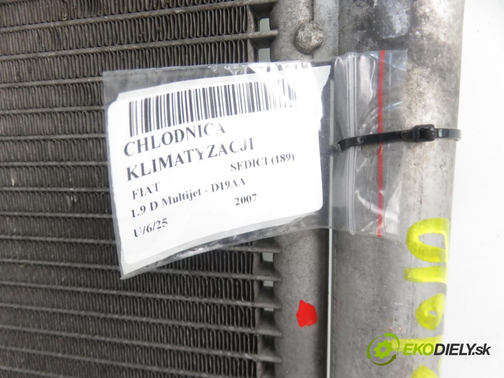 FIAT SEDICI (189_) CROSSOVER 2007 88,00 1.9 D Multijet - D19AA 1910,00 chladič klimatizácie  (Chladiče klimatizácie)