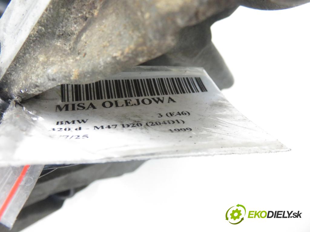 BMW 3 (E46) SEDAN 1999 100,00 320 d 136 - M47 D20 (204D1) 1951,00 vana olejová 246676 ; 7508003 (Olejové vany)