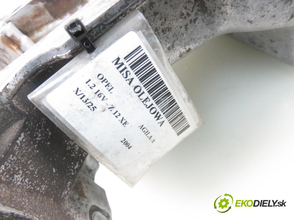 OPEL AGILA (A) (H00) HB 2004 55,00 1.2 16V - Z 12 XE 1199,00 vana olejová 9128621 (Olejové vany)
