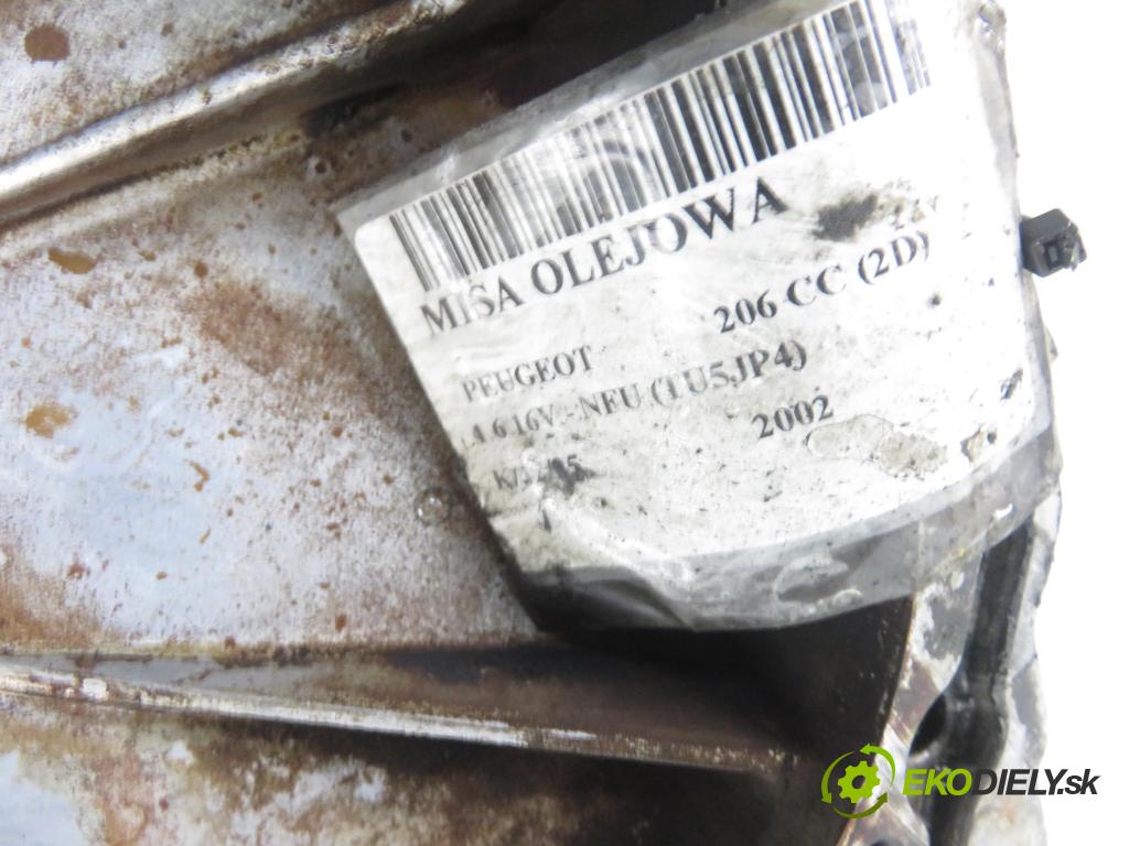 PEUGEOT 206 CC (2D) C/C 2002 80,00 1.6 16V - NFU 1587,00 vana olejová 9638465480 (Olejové vany)