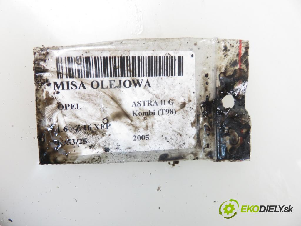 OPEL ASTRA G Kombi (T98) KOMBI 2005 76,00 1.6 16V 103 TwinPort - Z 16 XEP 1598,00 vana olejová 55354721 (Olejové vany)
