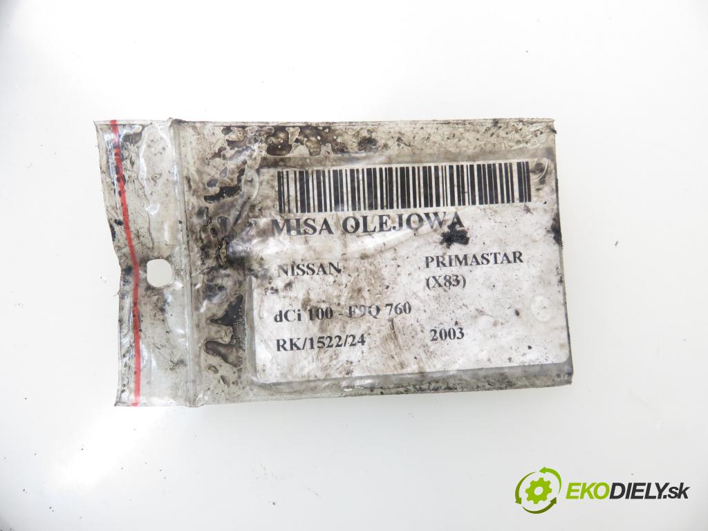 NISSAN PRIMASTAR Autobus (X83) BUS 2003 74,00 1.9 dCi 100 - F9Q 760 1870,00 vana olejová 8200066133 (Olejové vany)