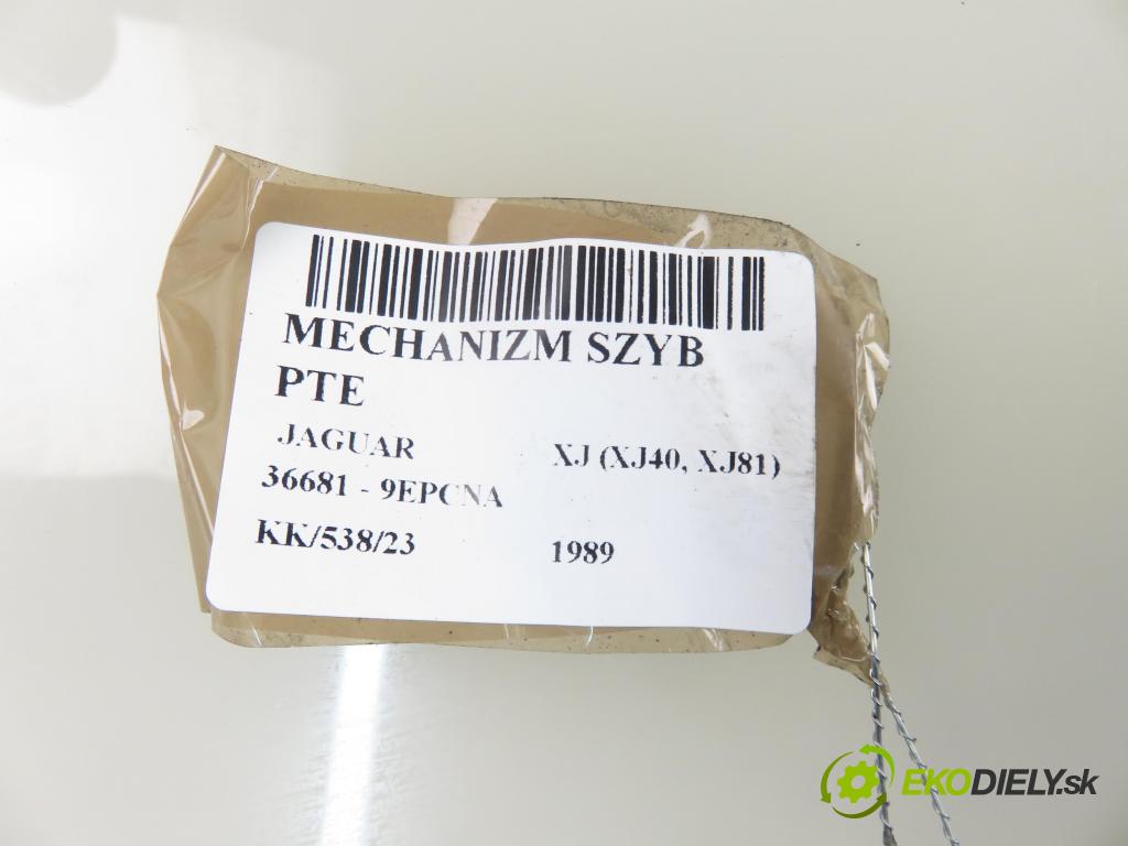 JAGUAR XJ (XJ40, XJ81) SEDAN 1989 163,00 4.0 36681 222 - 9EPCNA 3980,00 mechanismus oken PTE 680167417000