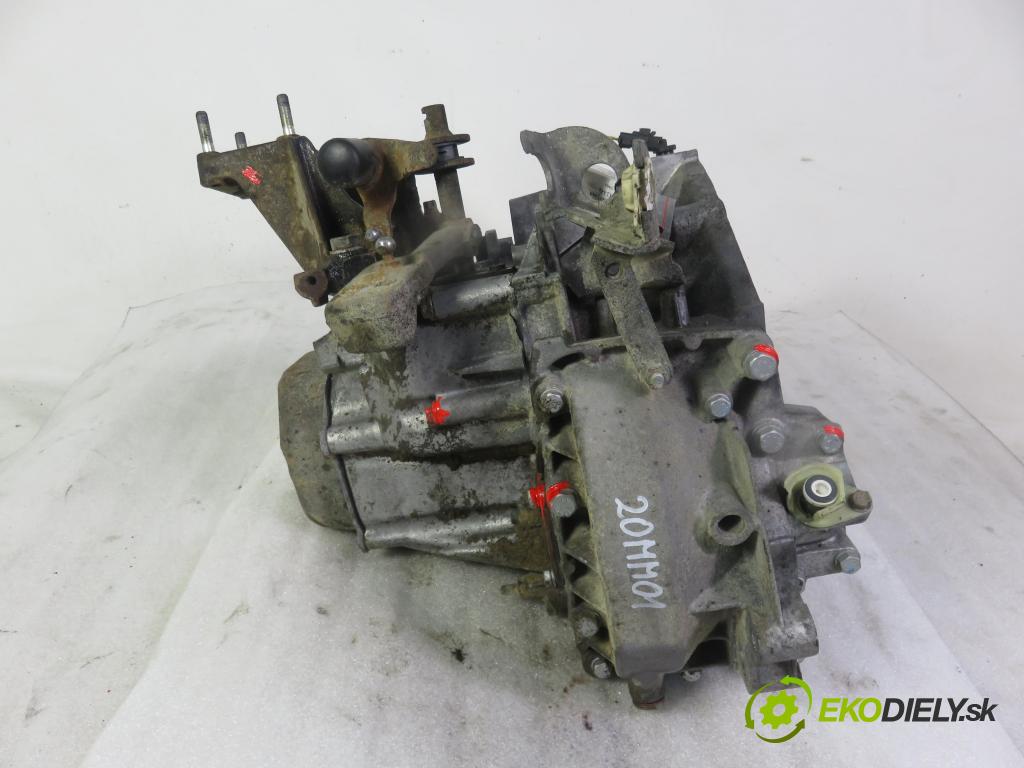 CITROEN JUMPER Skrzynia (244) FURGON 2003 62,00 2.0 HDi - RHV (DW10TD) 1997,00 Prevodovka MANUALNA 20MM01