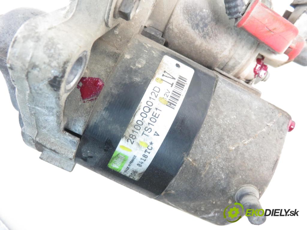 CITROEN C1 (PM_, PN_) HB 2006 50,00 1.0 12V R3 68 - 1KR-FE 998,00 Štartér TS10E1 ; 281000Q012D (Štartéry)