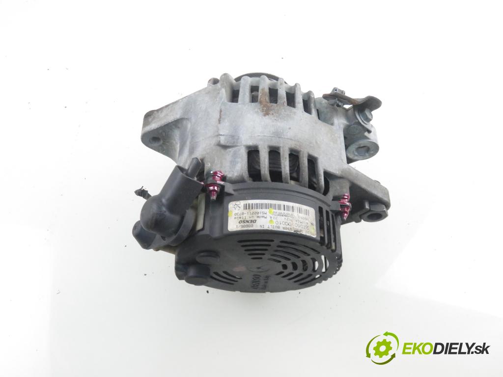 CITROEN C1 (PM_, PN_) HB 2006 50,00 1.0 12V R3 68 - 1KR-FE 998,00 Alternátor 270600Q010 ; MS1022118730 (Alternátory)