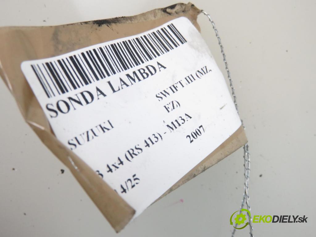 SUZUKI SWIFT III (MZ, EZ) HB 2007 0,00 1.3 4x4 (RS 413) - M13A 1328,00 sonda lambda 1491009032 (Lambda sondy)