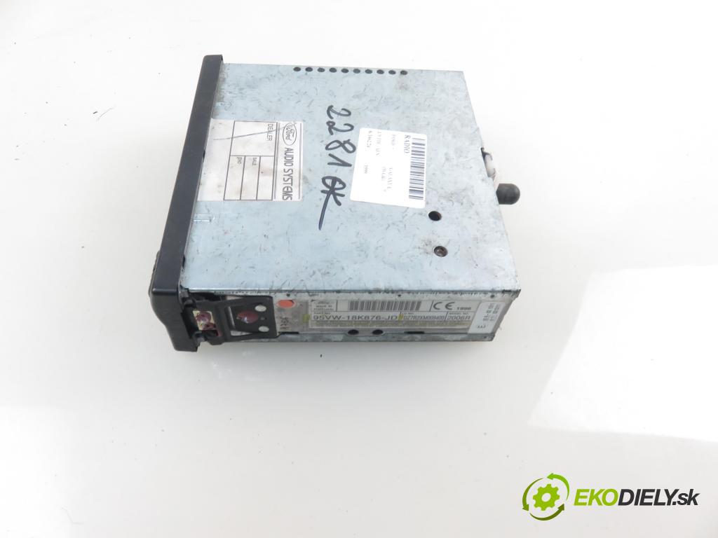 FORD GALAXY (WGR) MINIVAN 1999 81,00 1.9 TDI 110 - AFN 1896,00 RADIO Modul 95VW18K876JD