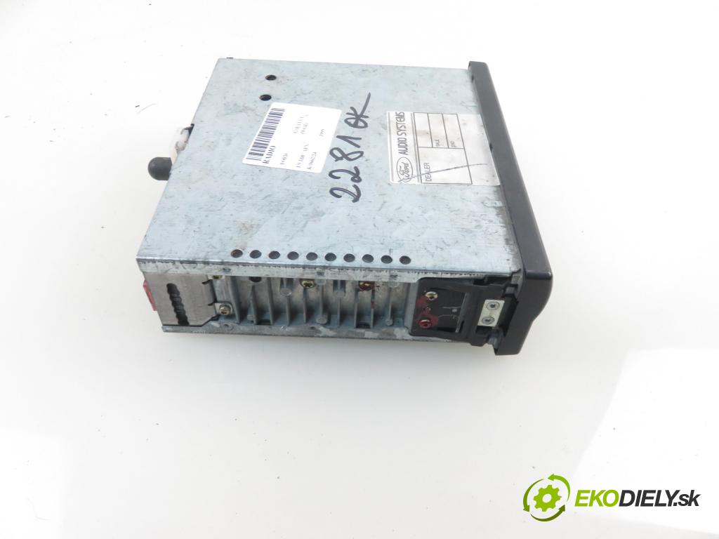 FORD GALAXY (WGR) MINIVAN 1999 81,00 1.9 TDI 110 - AFN 1896,00 RADIO Modul 95VW18K876JD