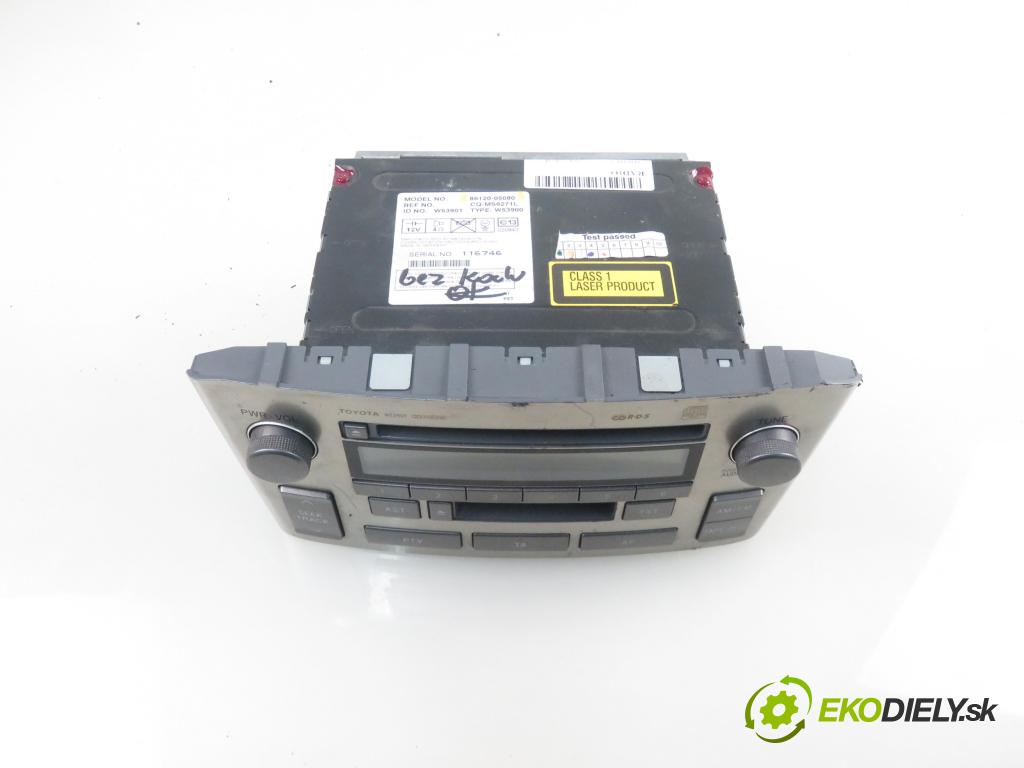 TOYOTA AVENSIS Kombi (_T25_) KOMBI 2003 95,00 1.8 (ZZT251_) - 1ZZ-FE 1794,00 RADIO 8612005080