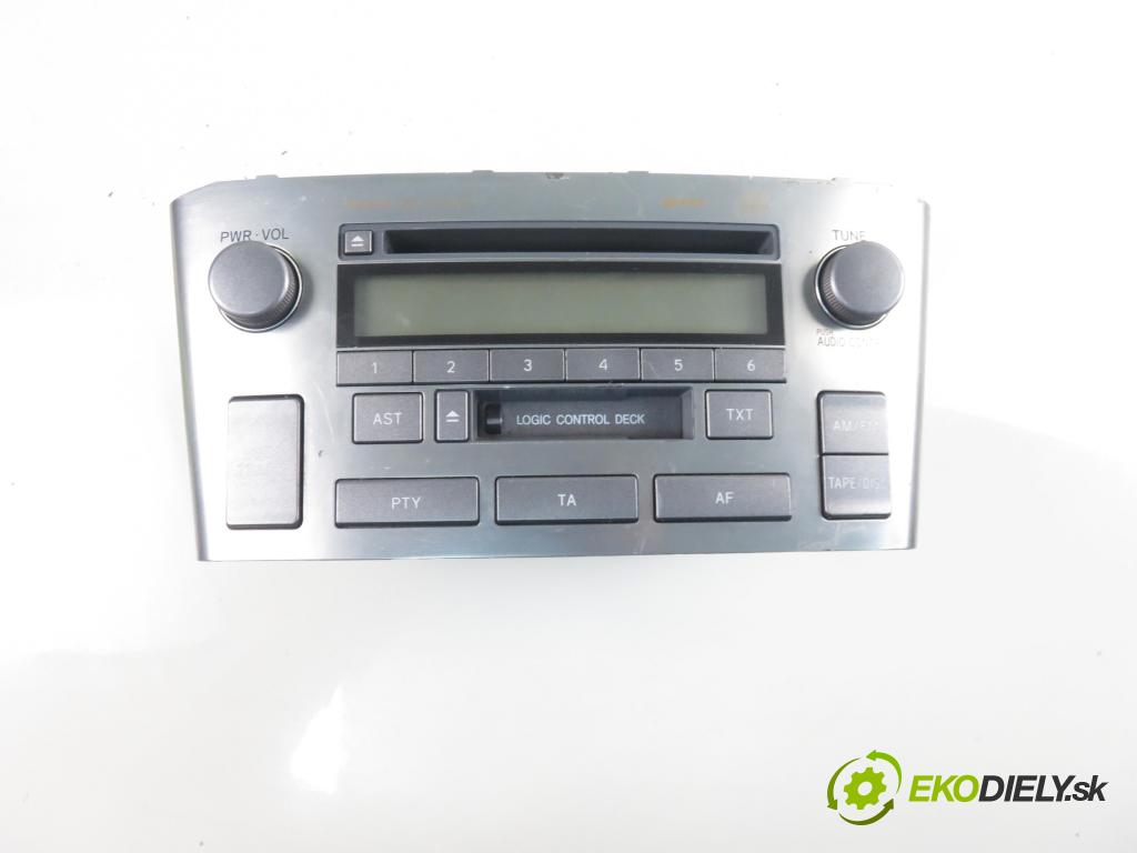 TOYOTA AVENSIS Kombi (_T25_) KOMBI 2003 95,00 1.8 (ZZT251_) - 1ZZ-FE 1794,00 RADIO 8612005080