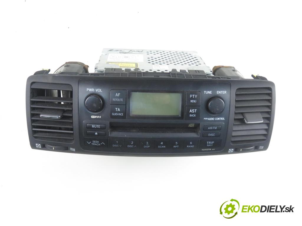 TOYOTA COROLLA (_E12_) HB 2005 66,00 1.4 D-4D 90 - 1ND-TV 1364,00 RADIO CD 8612012880