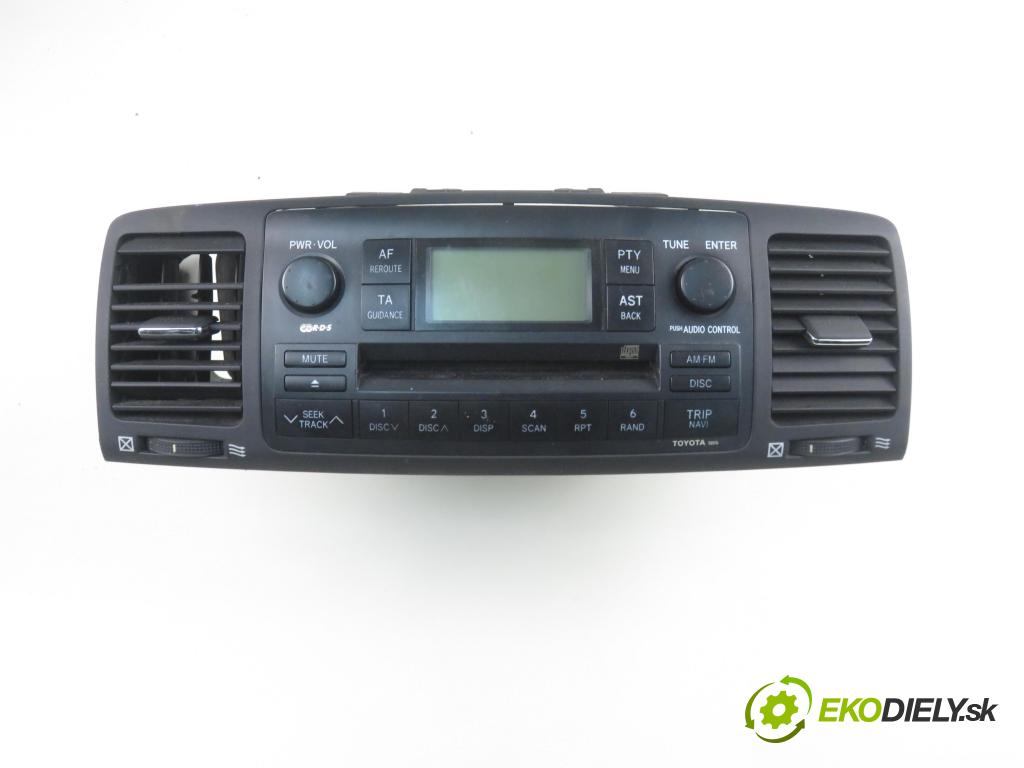 TOYOTA COROLLA (_E12_) HB 2005 66,00 1.4 D-4D 90 - 1ND-TV 1364,00 RADIO CD 8612012880