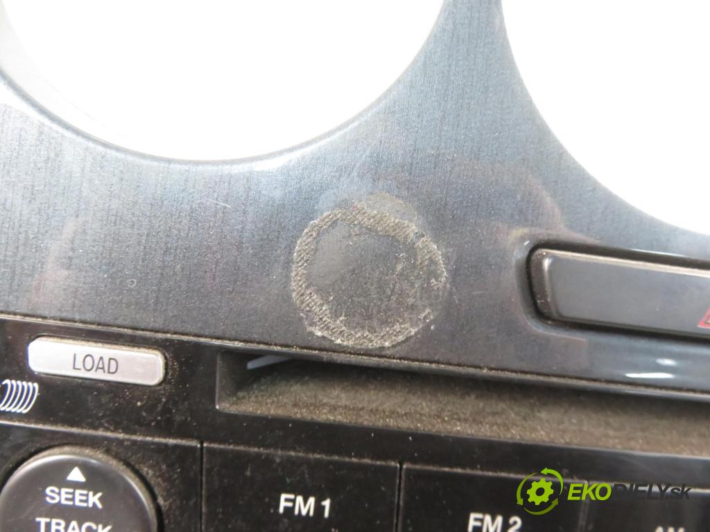 MAZDA 6 Station Wagon (GY) KOMBI 2006 105,00 2.0 DI 143 - RF7J 1998,00 RADIO CD GP9E66DSX