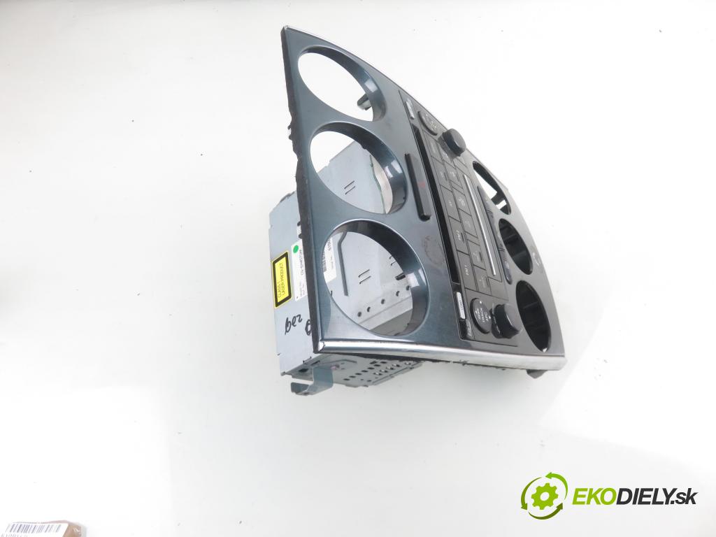 MAZDA 6 Station Wagon (GY) KOMBI 2006 105,00 2.0 DI 143 - RF7J 1998,00 RADIO CD GP9E66DSX