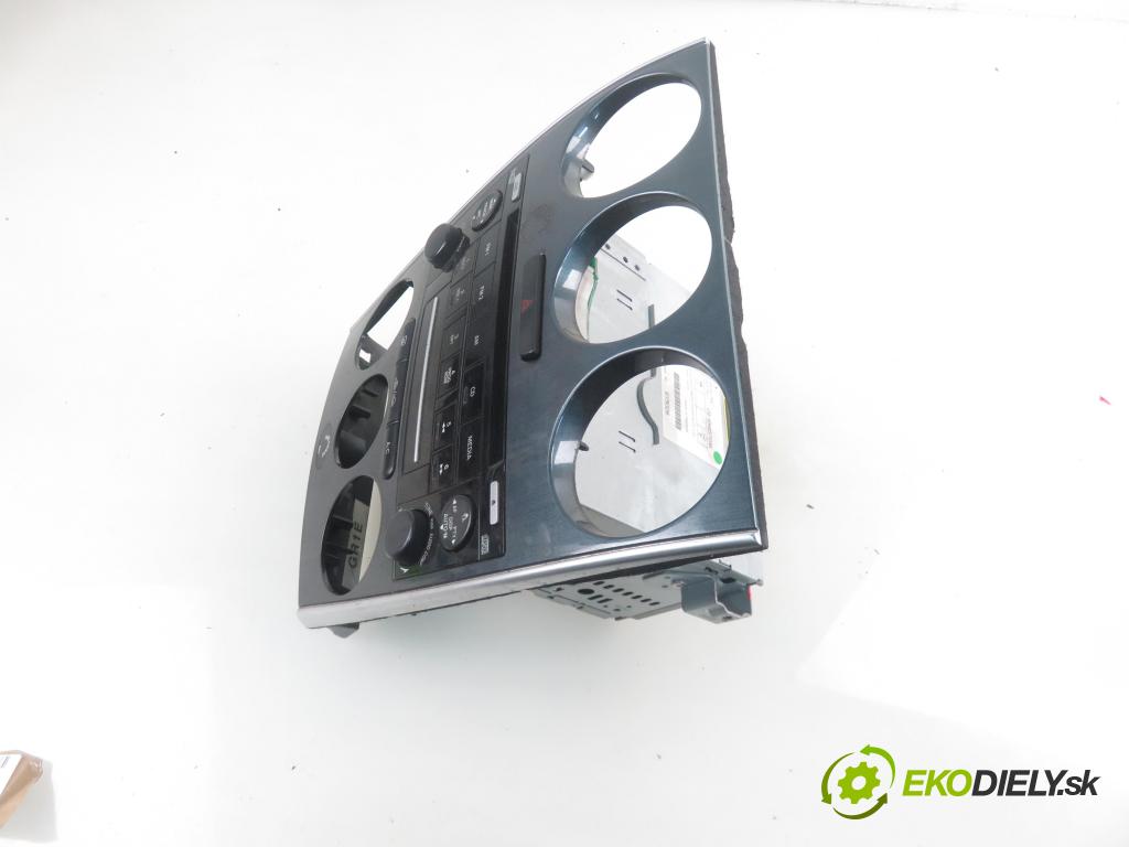 MAZDA 6 Station Wagon (GY) KOMBI 2006 105,00 2.0 DI 143 - RF7J 1998,00 RADIO CD GP9E66DSX