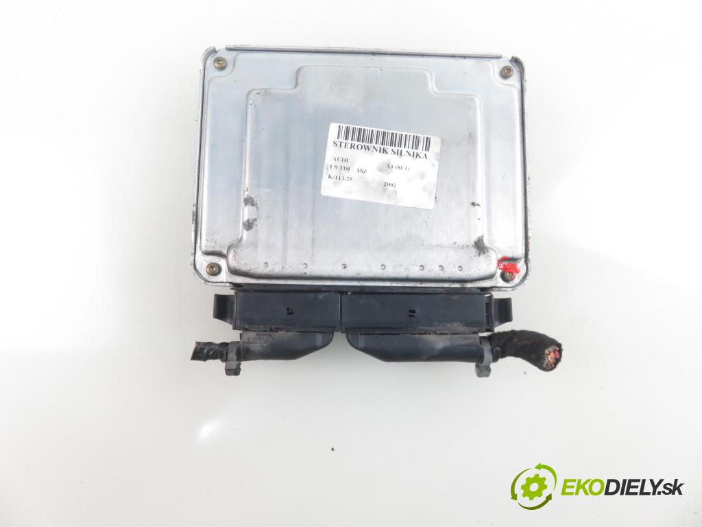AUDI A3 (8L1) HB 2002 96,00 1.9 TDI PD 130 - ASZ 1896,00 Riadiaca jednotka Motor 038906019FT ; 0281010981