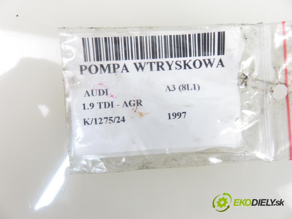 AUDI A3 (8L1) HB 1997 66,00 1.9 TDI - AGR 1896,00 Pumpa vstrekovacia 0460404984 ; 038130107D (Vstrekovacie čerpadlá)