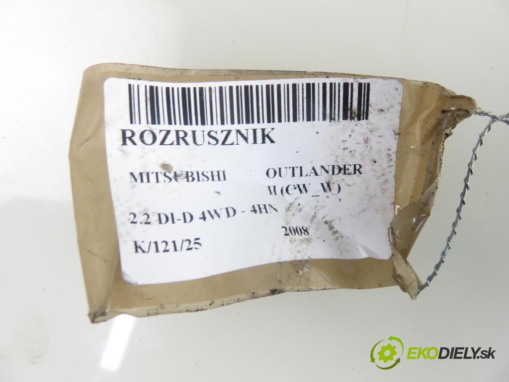 MITSUBISHI OUTLANDER II (CW_W) SUV 2008 115,00 2.2 DI-D 156 4WD - 4HN 2179,00 Štartér M000T20871ZE ; 9656262780 (Štartéry)