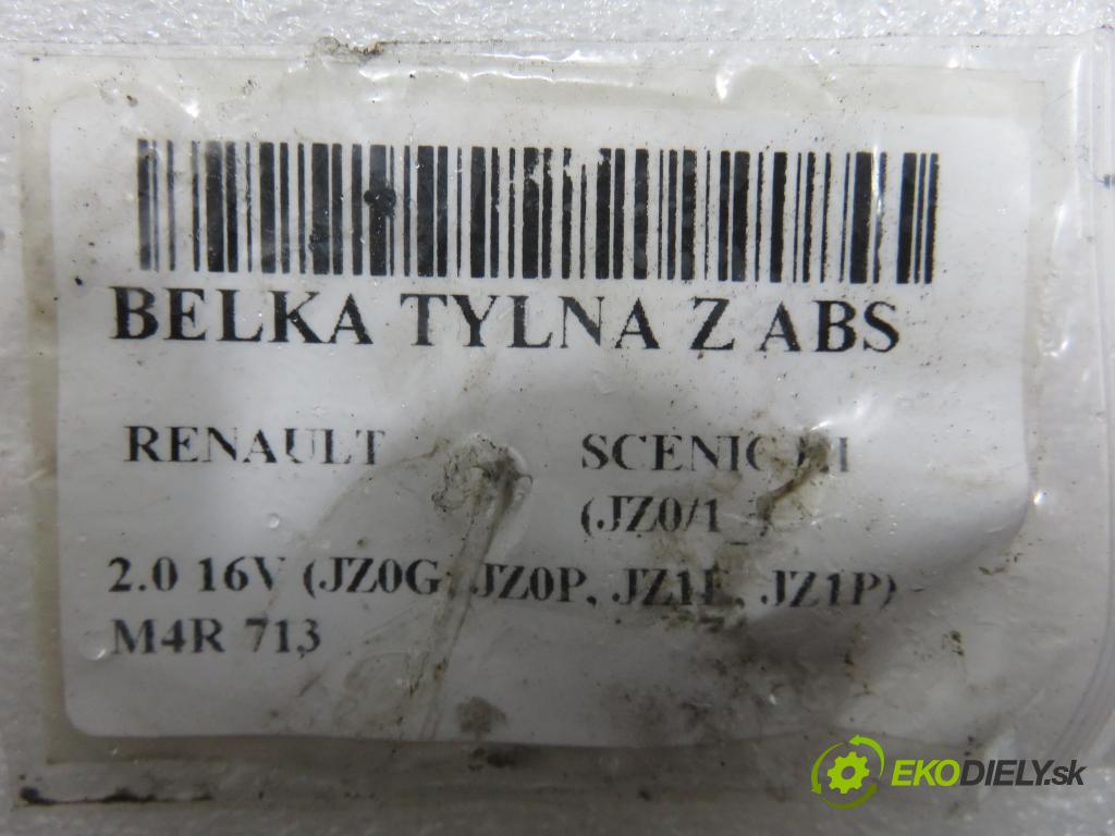 RENAULT SCENIC III (JZ0/1_) MINIVAN 2010 103,00 2.0 16V (JZ0G, JZ0P, JZ1E, JZ1P) - M4R 713 1997,00 výztuha zadní část ABS