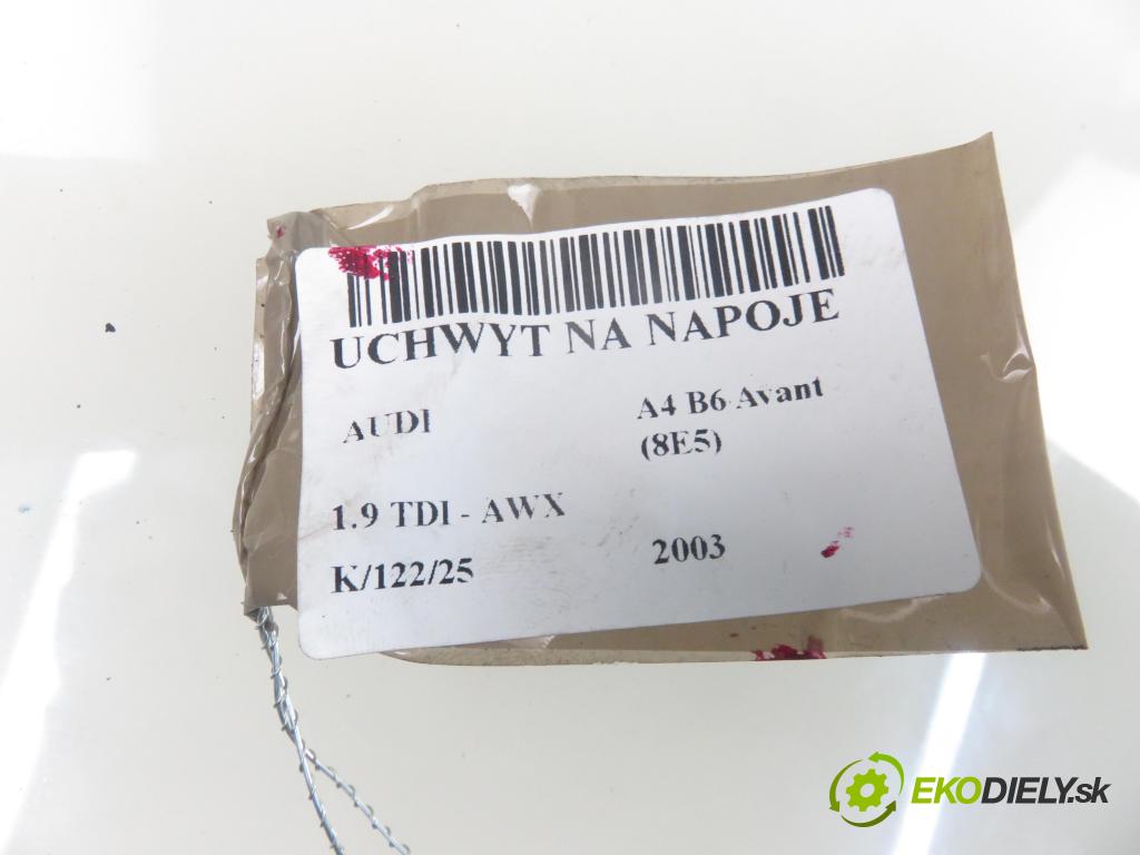 AUDI A4 Avant (8E5, B6) KOMBI 2003 96,00 1.9 TDI - AWX 1896,00 Držiak na nápoje 8E1862534H (Úchyty, držiaky na nápoje)