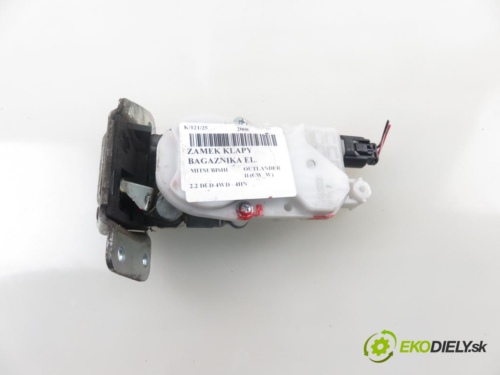 MITSUBISHI OUTLANDER II (CW_W) SUV 2008 115,00 2.2 DI-D 156 4WD - 4HN 2179,00 zámok dveří kufr EL.