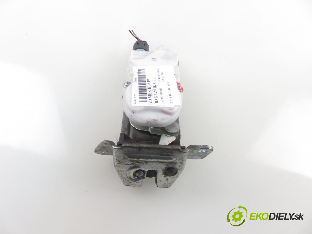 MITSUBISHI OUTLANDER II (CW_W) SUV 2008 115,00 2.2 DI-D 156 4WD - 4HN 2179,00 zámok dveří kufr EL.