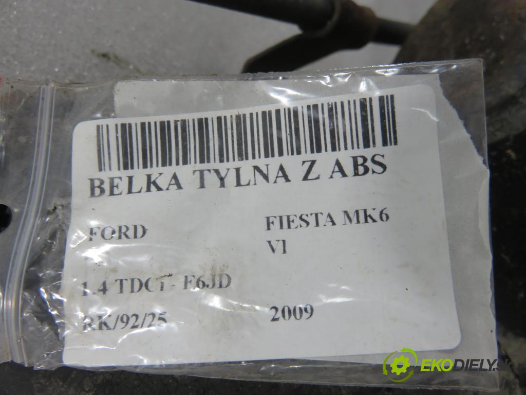 FORD FIESTA VI (CB1,CCN) HB 2009 50,00 1.4 TDCi 68 8V - F6JD 1399,00 výztuha zadní část ABS