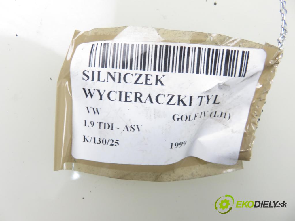 VW GOLF IV (1J1) HB 1999 81,00 1.9 TDI 110 - ASV 1896,00 motorek stěrače ZADNÍ: 1J6955711C ; 0390201557