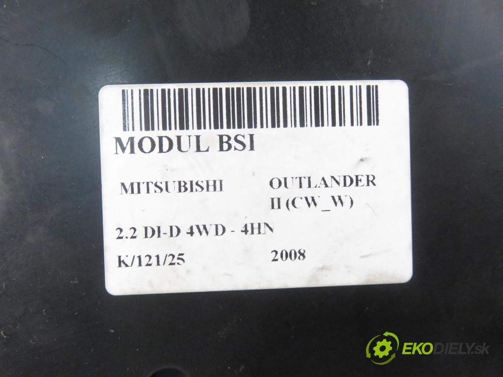 MITSUBISHI OUTLANDER II (CW_W) SUV 2008 115,00 2.2 DI-D 156 4WD - 4HN 2179,00 MODUL BSI 8637A319