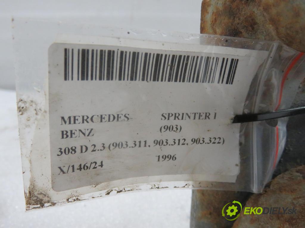 MERCEDES-BENZ SPRINTER 3-t Platforma / Podwozie (903) KABINA/PLATFORMA 1996 58,00 308 D 2.3 79 - OM 601.943 2299,00 Listové pero zadné