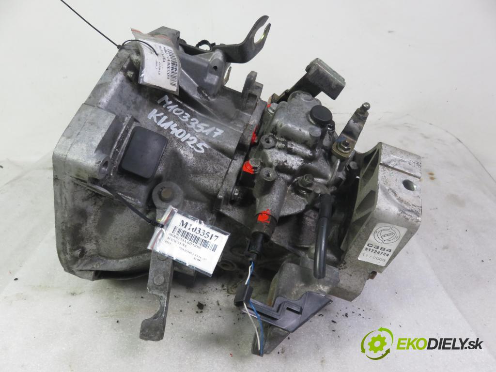 FIAT PANDA (169_) HB 2003 40,00 1.1 54 - 187 A1.000 1108,00 Prevodovka MANUALNA 55181588