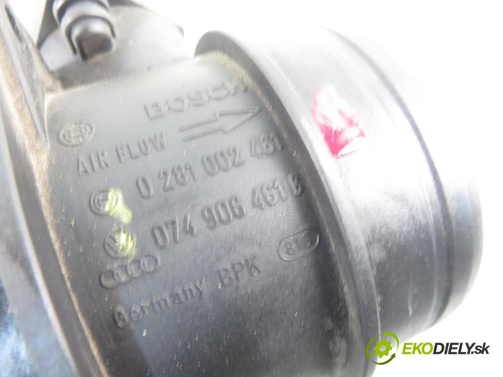 AUDI A4 Avant (8E5, B6) KOMBI 2003 96,00 1.9 TDI - AWX 1896,00 váha vzduchu vzduchu F00C2G2055 ; 0281002461 ; 074906461B