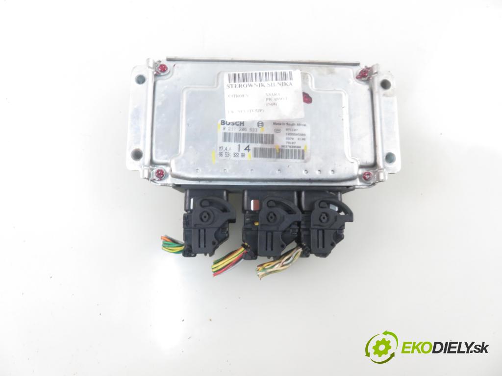 CITROEN XSARA PICASSO (N68) MINIVAN 2000 70,00 1.6 - NFV (TU5JP) 1587,00 Riadiaca jednotka Motor 9653492280 ; 0261206633 ; 9637839580