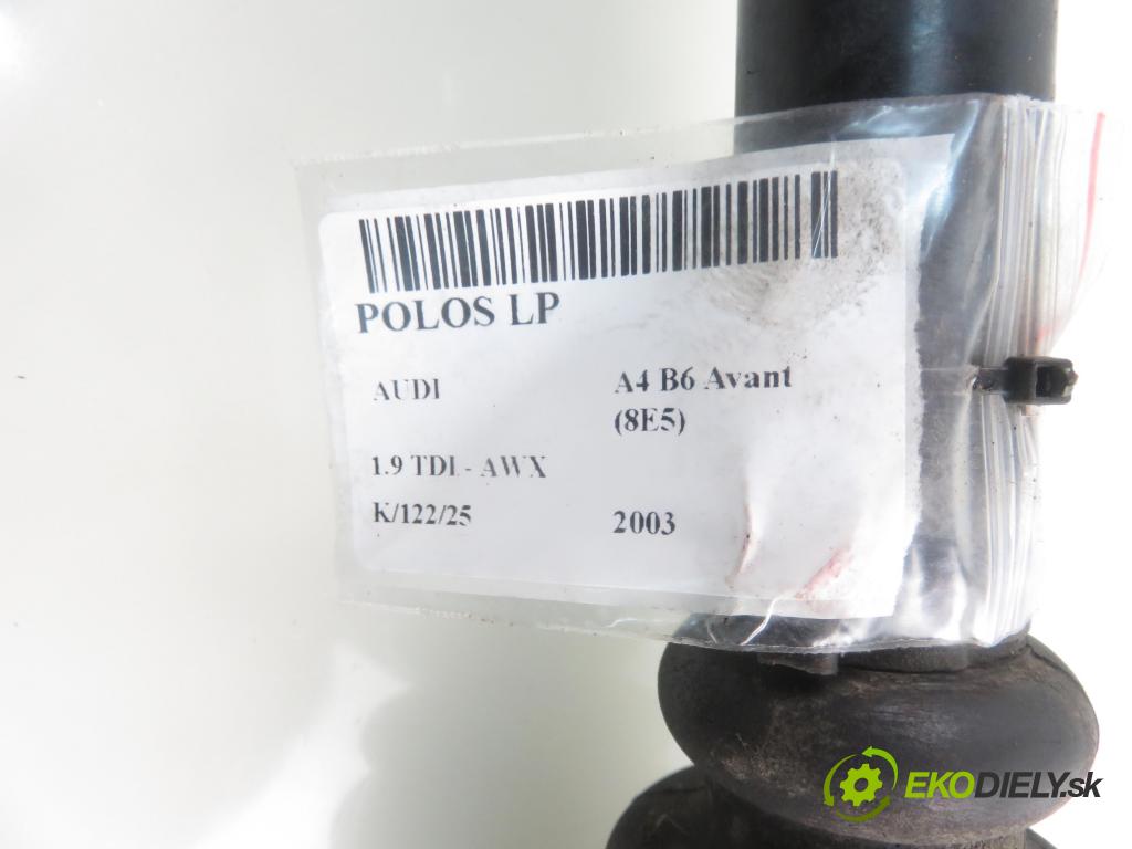 AUDI A4 Avant (8E5, B6) KOMBI 2003 96,00 1.9 TDI - AWX 1896,00 Poloos LP 8E0407271S