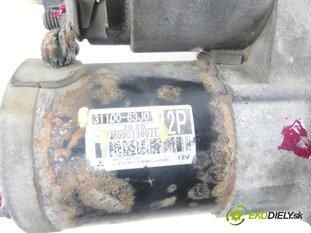 SUZUKI SWIFT III (MZ, EZ) HB 2007 0,00 1.3 4x4 (RS 413) - M13A 1328,00 Štartér 3110063J0 ; M000T36071 (Štartéry)