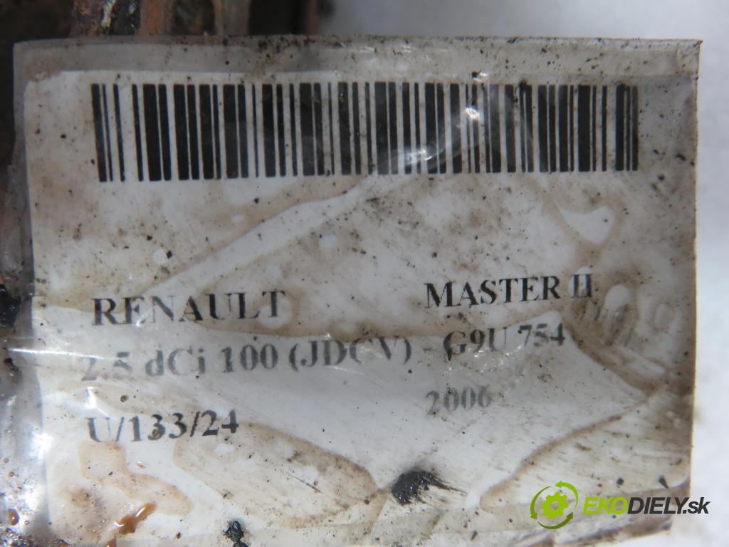 RENAULT MASTER II Autobus (JD) BUS 2006 0,00 2.5 dCi 100 (JDCV) - G9U 754 2464,00 Listové pero zadné