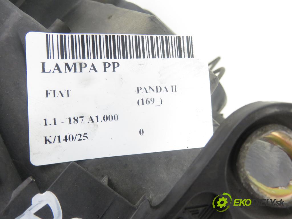 FIAT PANDA (169_) HB 2003 40,00 1.1 54 - 187 A1.000 1108,00 světlo PP 41680748DX