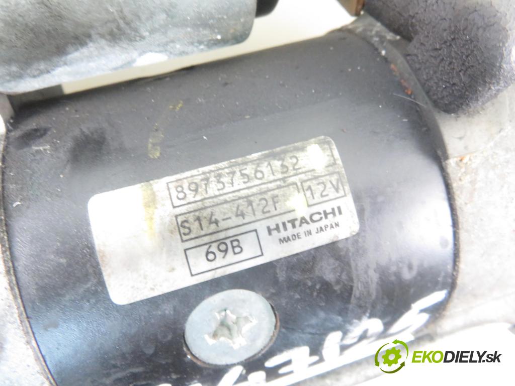 OPEL VECTRA C Kombi (Z02) KOMBI 2007 135,00 3.0 V6 CDTI - Z 30 DT 2959,00 Štartér S14412F ; 8973756132 (Štartéry)