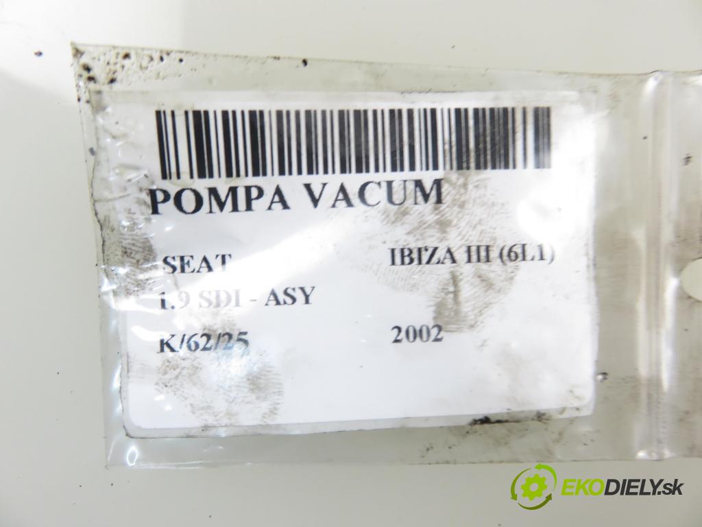 SEAT IBIZA III (6L1) HB 2002 47,00 1.9 SDI - ASY 1896,00 Pumpa vákuová 038145101B