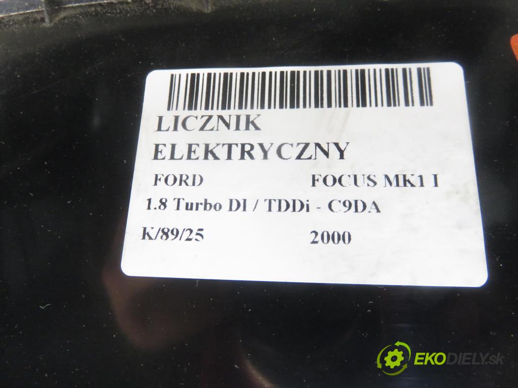 FORD FOCUS (DAW, DBW) HB 2000 66,00 1.8 TDDi 90 - C9DA 1753,00 prístrojovka elektrický 98AP10841BC