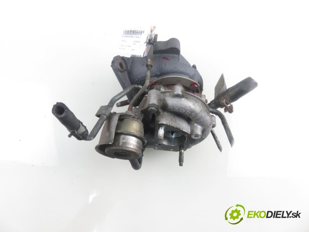 NISSAN ALMERA II (N16) SEDAN 2000 81,00 2.2 Di - YD22DDT 2184,00 Turbodúchadlo 144115M300 (Turbodúchadlá (kompletné))