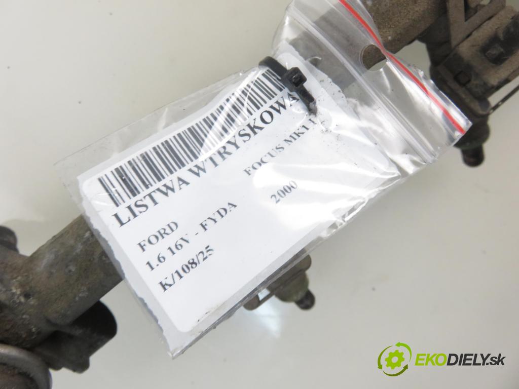 FORD FOCUS (DAW, DBW) HB 2000 74,00 1.6 16V 100 - FYDA 1596,00 Lišta vstrekovacia 98MFBA9F593 (Vstrekovacie lišty)