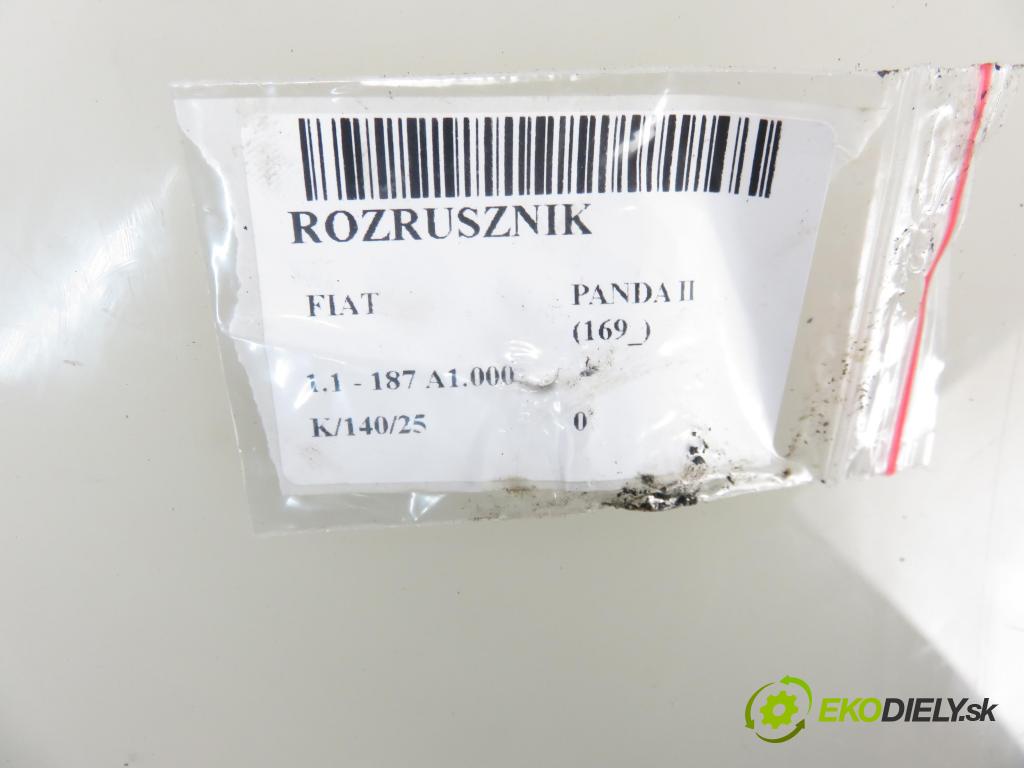 FIAT PANDA (169_) HB 2003 40,00 1.1 54 - 187 A1.000 1108,00 Štartér 63101021 (Štartéry)