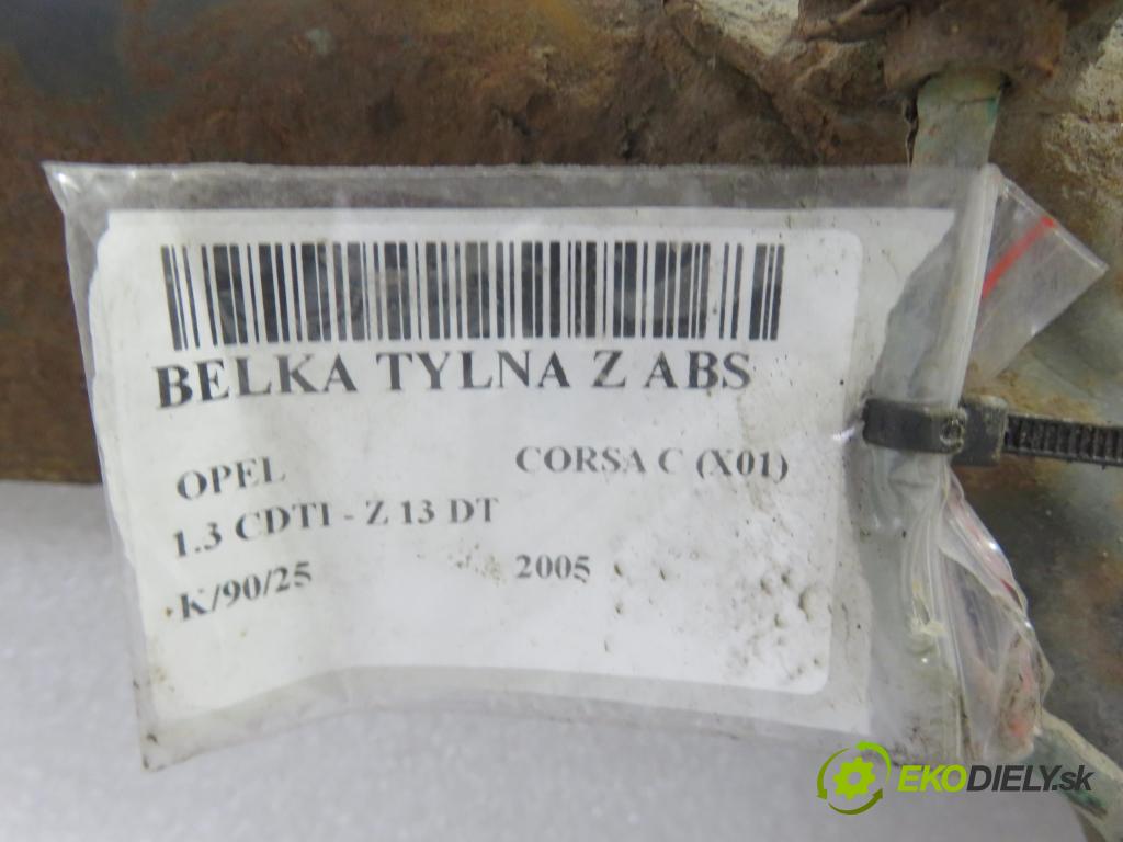 OPEL CORSA C (X01) HB 2005 51,00 1.3 CDTI - Z 13 DT 1248,00 výztuha zadní část ABS