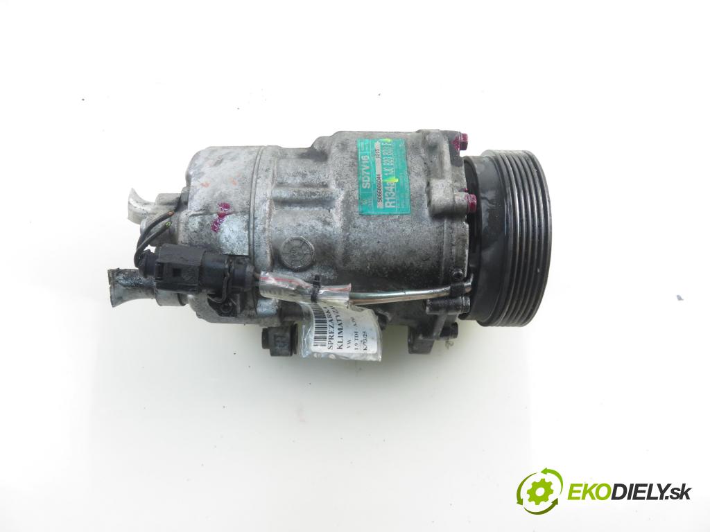 VW GOLF IV (1J1) HB 2001 85,00 1.9 TDI - AJM 1896,00 KOMPRESOR: klimatizácie 1J0820803F (Kompresory klimatizácie)