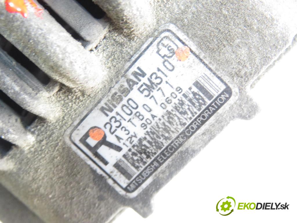 NISSAN ALMERA II (N16) SEDAN 2000 81,00 2.2 Di - YD22DDT 2184,00 Alternátor 231005M310 (Alternátory)