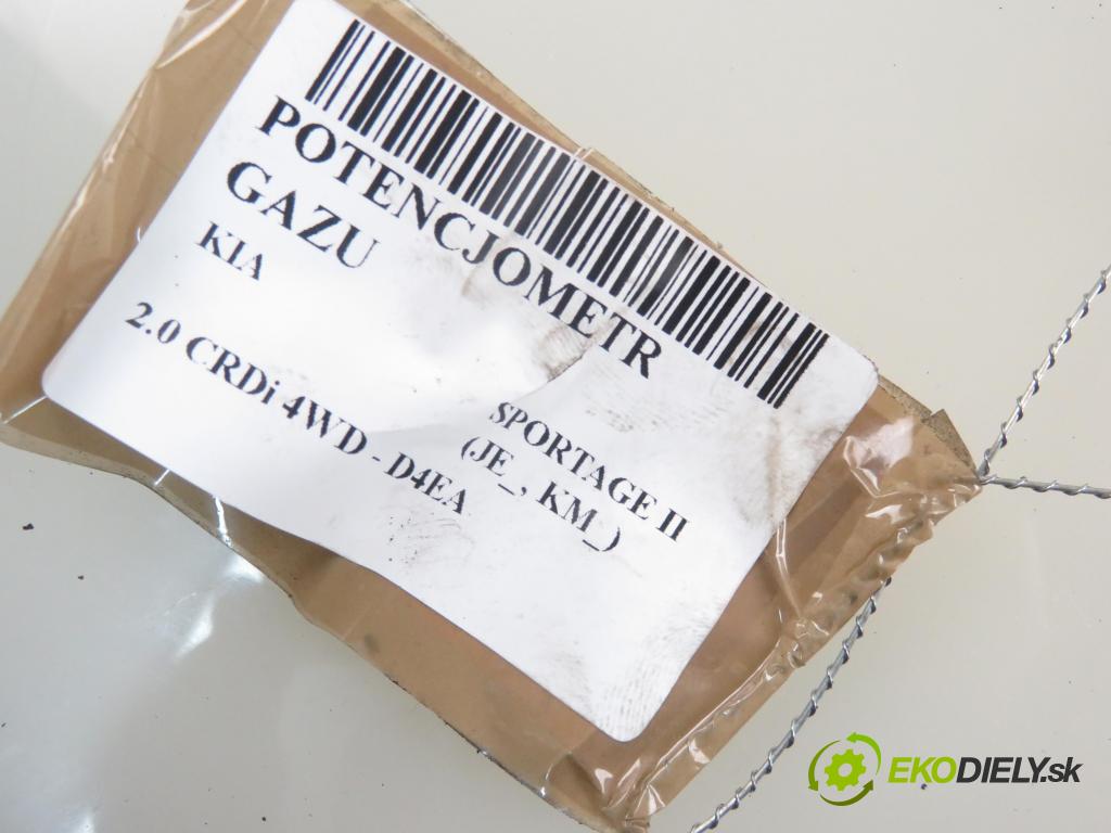 KIA SPORTAGE (JE_, KM_) SUV 2004 85,00 2.0 CRDi 113 4WD - D4EA 1991,00 Potenciometer plynu 327001FXXX (Pedále)