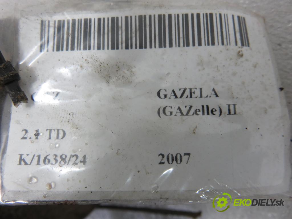 GAZ GAZELLE  KABINA/PLATFORMA 2007 81,00 2.1 TD - GAZ-560 2134,00 Listové pero zadné